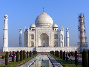 Mausoleum (Grabanlage) „Taj Mahal“.